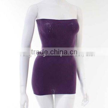 Taiwan Manufacturer Strapless Slinky Mini Dress