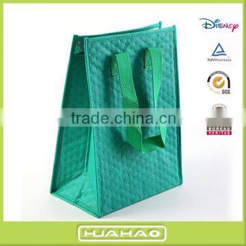 insulated thermal non woven aluminum foil cooler bag for frozen food