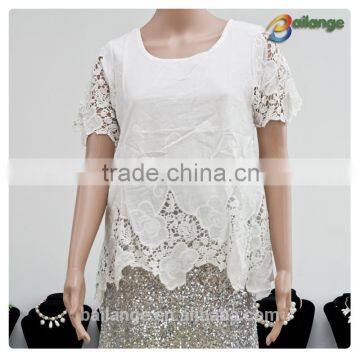 high top ladies embroidered crochet african designs vest clothes for garment accessories