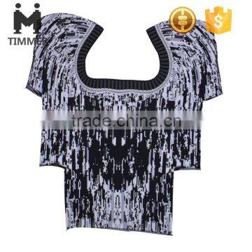 Fashion Fabric Shoes Upper Flyknit Vamp Shoes Upper photo-2