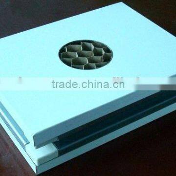 Paper honeycomb sandwich manual plate