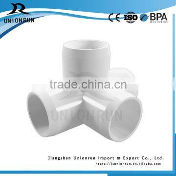 Price List 3/4" Inch 4-Way Side Outlet Tee PVC Fitting Pvc Elbow