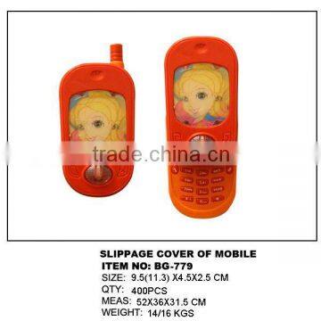 toy mobile phone slippage cover of mobile