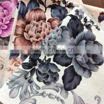 haining upholstery fabric with foil printing
