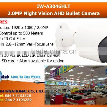 IW-A3046HLT 2MP AHD 1080P Auto Focus CCTV Camera