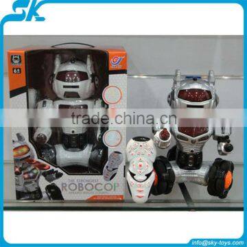 2012 Hot and New rc robot ROBOCOP IR robot with shooting&dancing TT906/rc brushless motor