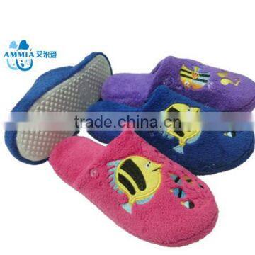 OEM Lady Woman Winter Terry Warm Soft TPR Cheap Gift Slippers photo-5