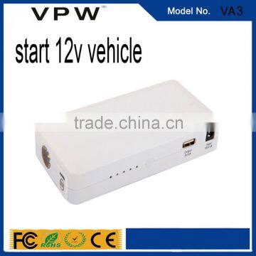 wholesale Portable car booster power bank battery jump starter with led lamp