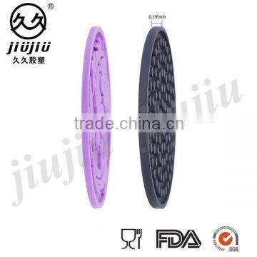 Round Silicone Drink Coasters for Bar Cups Drinks Beer Wine With Tiny Small Cylinder Best Grips photo-4