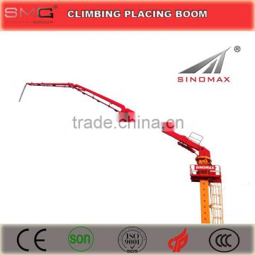 28m 32m 33m Floor Climbing Type Elevator Shaft Well Climbing Type Concrete Placing Boom Distributor for sale in Vietnam