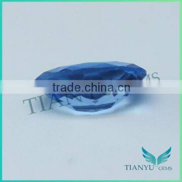 Aaa Quality 107# Oval Shape Dark Sapphire Blue Lab Creat Spinel photo-4