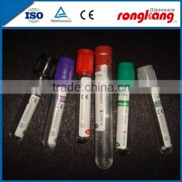 Glass medical disposable micro vacuum blood collection tube