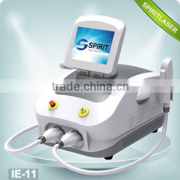 SPIRITLASER 10.4 Inch 2 in 1 IPL + YAG CPC Connector ipl skin laser machine Movable Screen