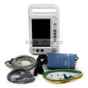 CE Approved New Handheld Cheap Patient Monitor Model RPM 8000A 7 Inch Multi Parameter ECG NIBP SPO2 RESP PR photo-4