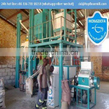 top quality maize milling machine for 10t