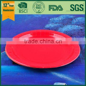 Paper Plate, Gold Paper Plate, Disposable Paper Plate