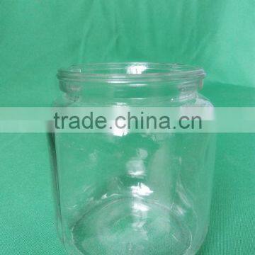 405ml cylinder glass pickle bottle for sour cucumber