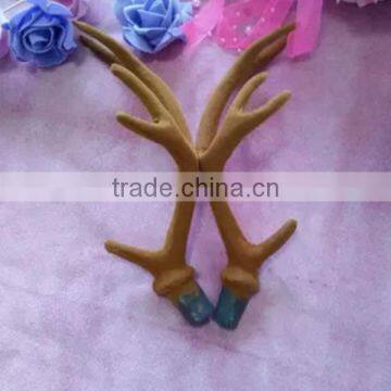 LUCKYTREE plastic deer antler for ornaments