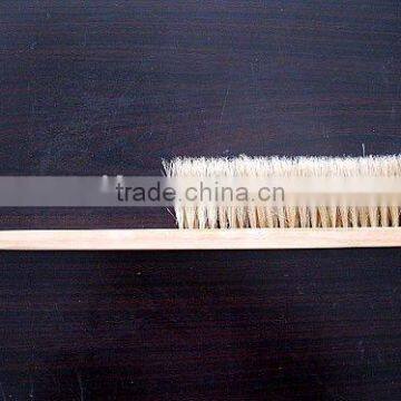 cleaning double row bee bristle brush