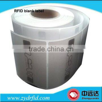 Coated Art Paper UHF RFID Tag RFID Sticker Label With Monza 4 and Alien Chips