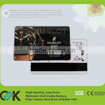 Hot sale smart chip contact IC card in golden manufacturer