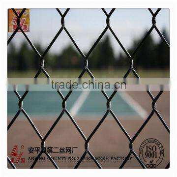 Plastic chain link wire fence netting