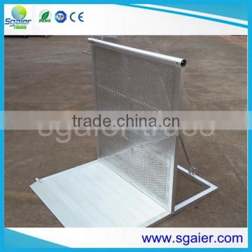 Sgaier TRUSS removable aluminum barricade/galvanized crowd control barrier/concert exhibition trade show crowd control barriers