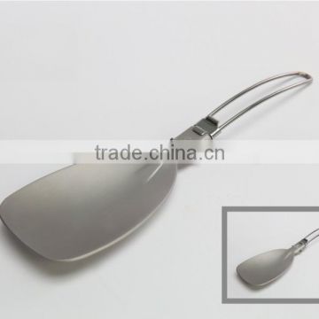 Promotional Best Selling Foldable Heat Resistant Pancake Turner with Stainless Steel Material