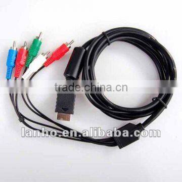 HDTV-READY TV HD COMPONENT AV CABLE 5-WIRE For PS2 PS3