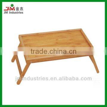 Foldable Pine Wood Breakfast Tray