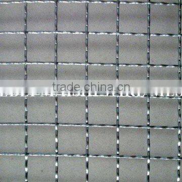 galvanized crimped wire mesh 2.6mm diameter 1.44mesh/inch galvanized crimped wire mesh