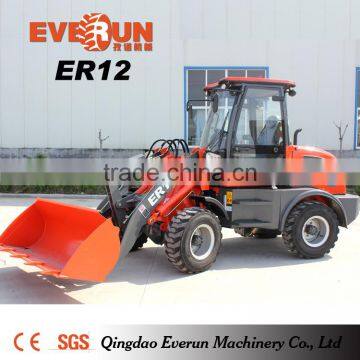 Qingdao Everun ER12 Front Bucket Wheel Loader For Sale photo-4