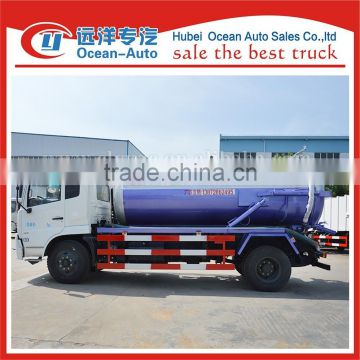 2015 competitive price of dongfeng sewage sucking trucks/sewage trucks on sale