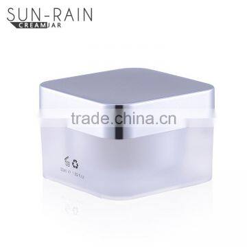 High Quality China Made Square Small Clear Lotion Face Cosmetics Cream Empty Jar photo-5