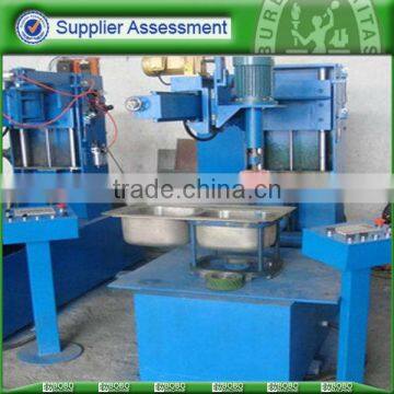 Metal sink side polisher machine