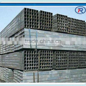 Q195 ms galvanized GI rec square pipes from china alibaba