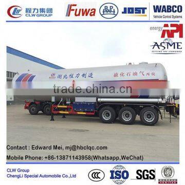 lpg trailer 49cbm asme certified