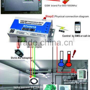 GSM SMS Temperature Controller With DS18B20 Temperature Probe photo-2
