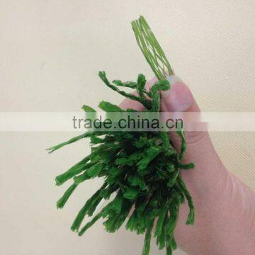 PE Fibrillated Yarn Artificial Grass Golf Turf Yarn photo-2