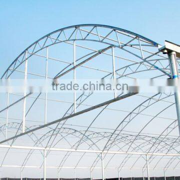 Plastic Sheet Covered Greenhouse Grow Tent With Gutter System For Agricultural Planting photo-2