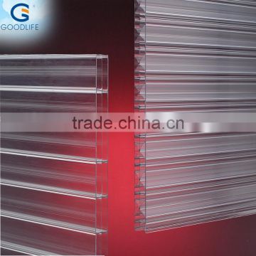 Different colors 8mm thickness multiwall polycarbonate sheet 8mm with factory Price