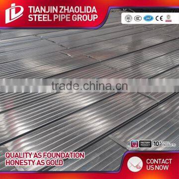 Cold Rolled Dia 10 mm - 101 mm Cold Rolled Pre Galvanized Rectangular Tube for Construction Use photo-3