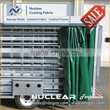 PVC Coated Tarpaulin Truck Side Curtain Tarps photo-6