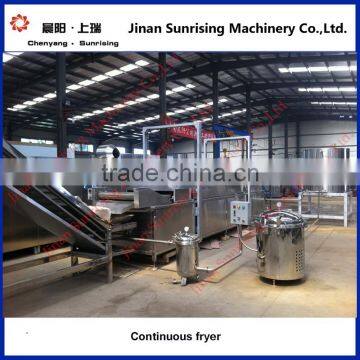 Automatic Continuous Deep Snack Food Fryer With Double Conveyor photo-3