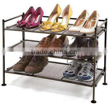 metal Composite Utility Shoe Rack and indoor storage rack