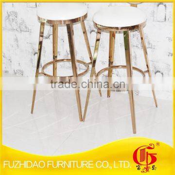 Hot Sale Stainless Steel Gold Bar Chair for Cafe photo-3