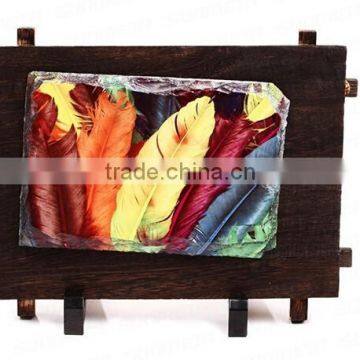 Decorative Heat Transfer Photo Slate For Sublimation