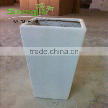 SJLJ013002 Factory Price Plant Pot Fiberglass Flower Pot photo-2