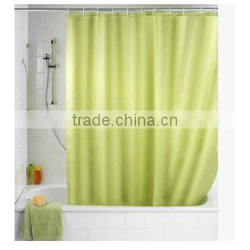 Solid Color Polyester Shower Curtain photo-4