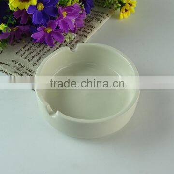 Hot Sale Round White Ceramic Ashtray,cheap Porcelain Ashtray,ashtray in Stock photo-2